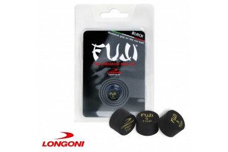 НАКЛЕЙКА ДЛЯ КИЯ LONGONI FUJI BLACK Ø14ММ SOFT 1ШТ.